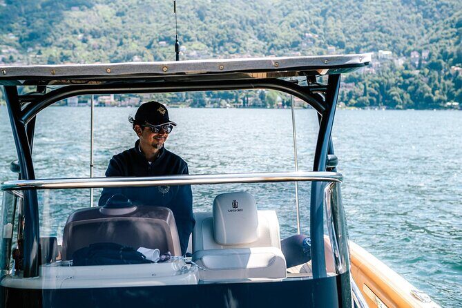 1H Private Cruise Lake Como Tender Yacht Invictus 6 pax - Music, stories, and why the captain experience matters