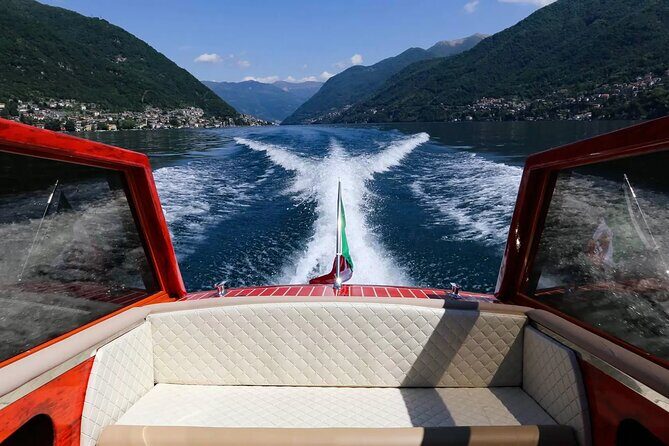 2 Hours Private Wooden Boat Tour on Lake Como 6 pax - The east-shore return: finishing with a wider picture