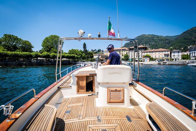 2H Private Cruise on a beautiful wooden speedboat on Lake Como - Comacina Island swim and Orrido di Nesso’s Roman bridge view