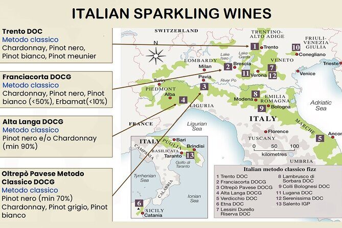 3 Italian sparkling wines and how to distinguish them: Prosecco, Franciacorta.. - Views and setting: small bonus, real atmosphere