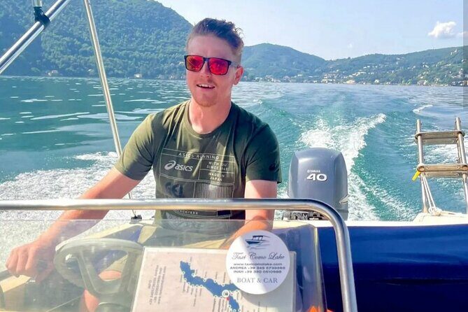 4 Hours Boat Rental Without License 40hp Engine on Lake Como - Boat setup, 40hp power, and the without-license question