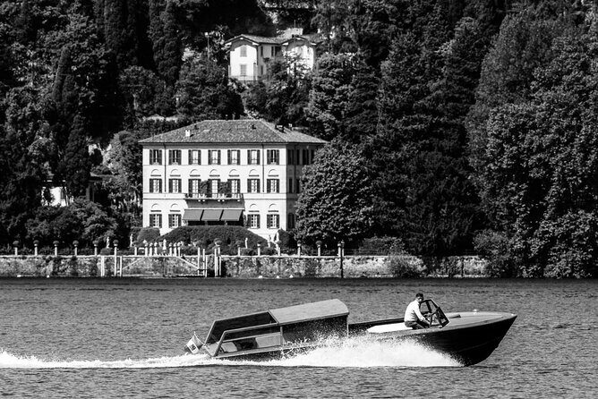 4 Hours Private Wooden Boat Tour stop Bellagio Varenna 6 pax - Getting on board: Como meeting point, pickup options, and timing