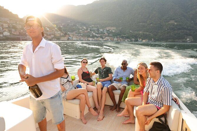 Boat Party on Lake Como - Open Bar - Stop 1: Argegno departure town—where the movie-villa day begins