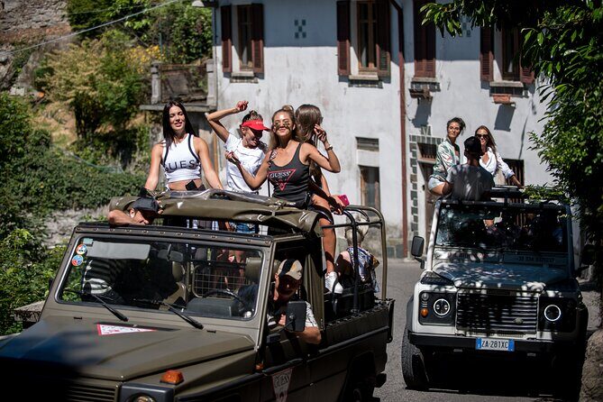 Como-Brunate Jeep Sightseeing Tour & Funicular Rail SKIP THE LINE - Stop 2: Via Pissarottino viewpoint and Liberty-villa sightlines (about 10 minutes)
