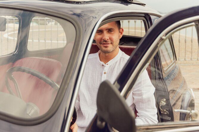 Como Lake: vintage car Fiat 500 Rental - The short car lesson: why it saves your day