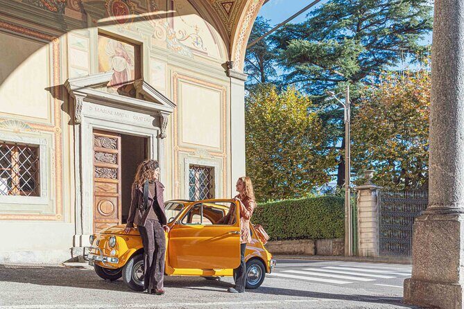 Como Lake: vintage car Fiat 500 Rental - Coming back to Como: finish where the experience began