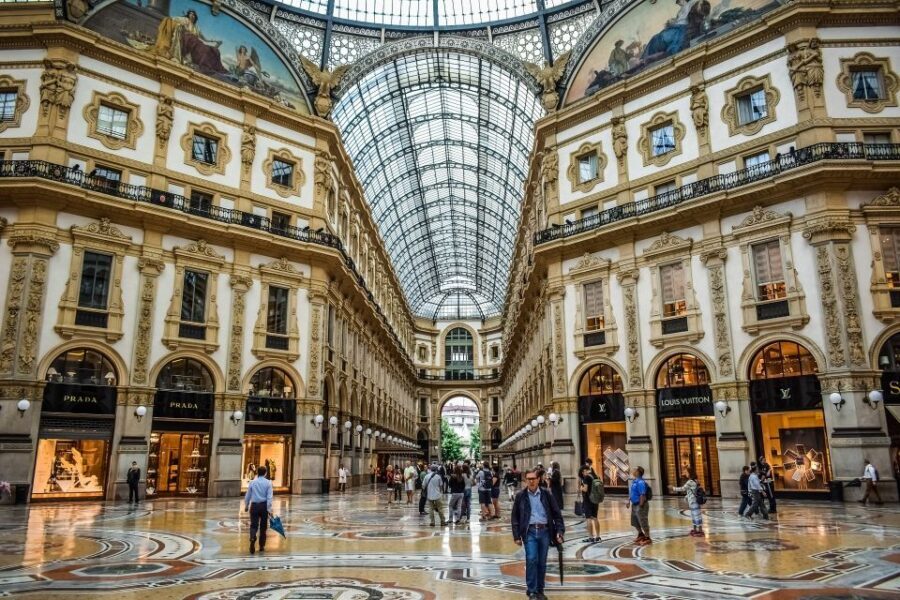 Discovering Milan's fashion soul - Via della Spiga and Via Gesù: Designer Storefront Energy Up Close