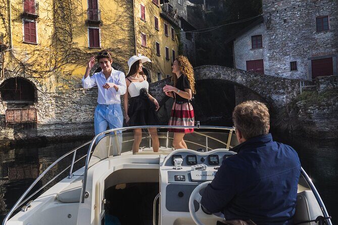 Glamour tour (3 H) speed boat stop in Bellagio - Nesso and Orrido di Bellano: the waterfall that feels close enough to touch
