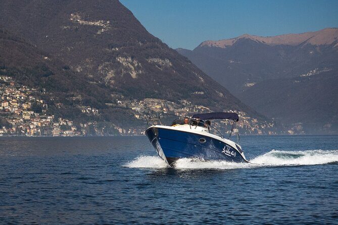 Glamour tour (3 H) speed boat stop in Bellagio - Comacina Island: ruins, a woodland walk, and a peaceful bay