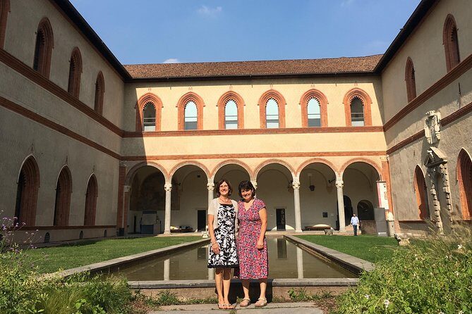 Highlights of Milan Private Guided Tour: Duomo, La Scala Theatre & Sforza Castle - Sforza Castle from outside: still worth it, even without interior tickets
