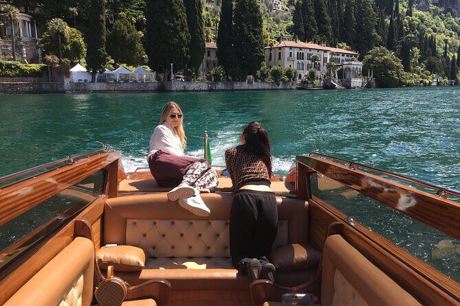 LA DOLCE VITA : BELLAGIO CRUISE & VILLAS + Michelin Lunch - Why a Venetian Water Taxi Makes Lake Como Feel Smaller