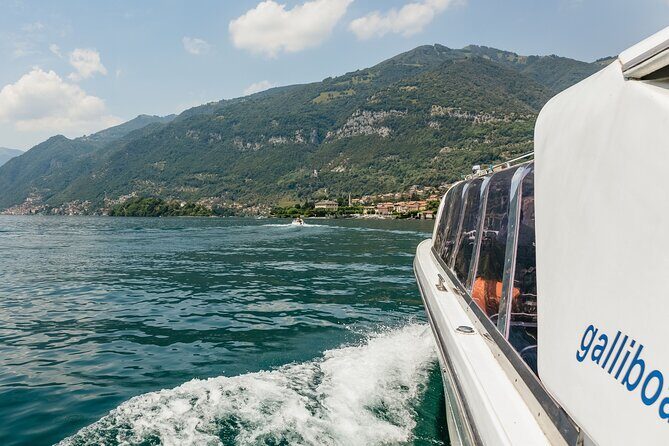 Lake Como cruise, St.Moritz and Bernina Red Train - Lake Como cruise: Bellagio, Varenna, and Villa Balbianello from the water