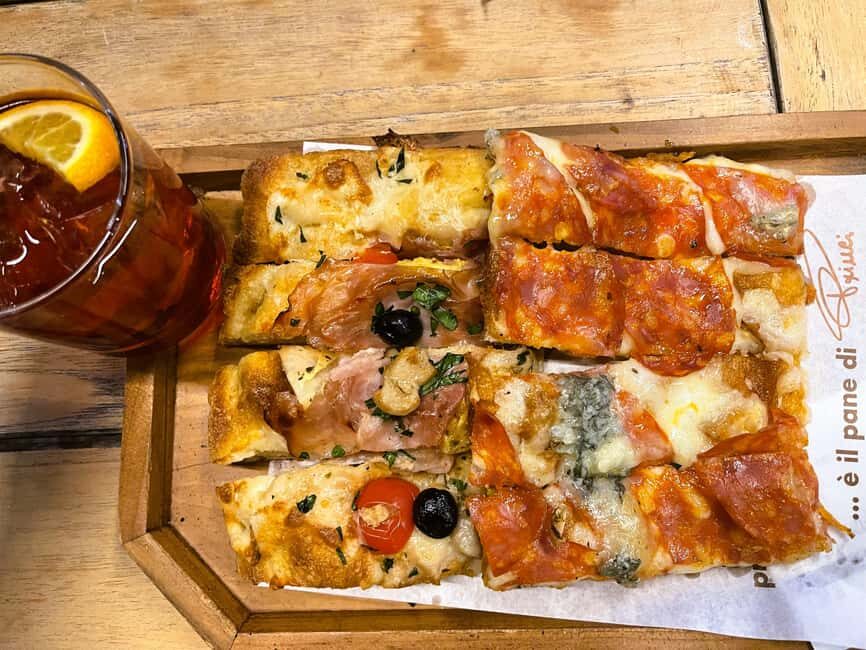 Milan: Food Tour with Pasta, Pizza, Cannoli, and Tiramisu! - Stop rhythm: savory tastings built around pasta and pizza