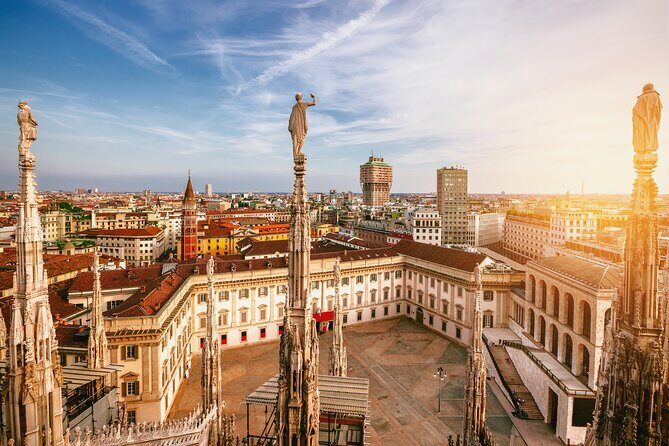 Milan: Private Tour - Duomo, Sforza Castle & Gelato Tasting - Piazza della Scala and the Opera House Outside View