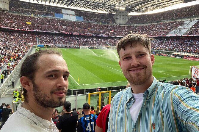 Milan: See a football game in Milan together with locals - The stadium experience: drink included, and you’ll know what to do with it