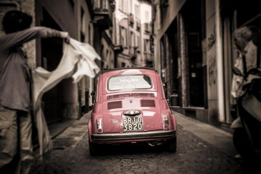 Milan: Slow Tour by Vintage Red Fiat 500 (1 hour, 1 stop) - Should you book this Fiat 500 slow tour?