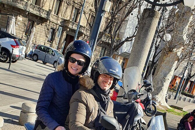 Milan Vespa Adventure: Private Tour for Couples and Friends - Castello Sforzesco: A Courtyard-Style Look at Power