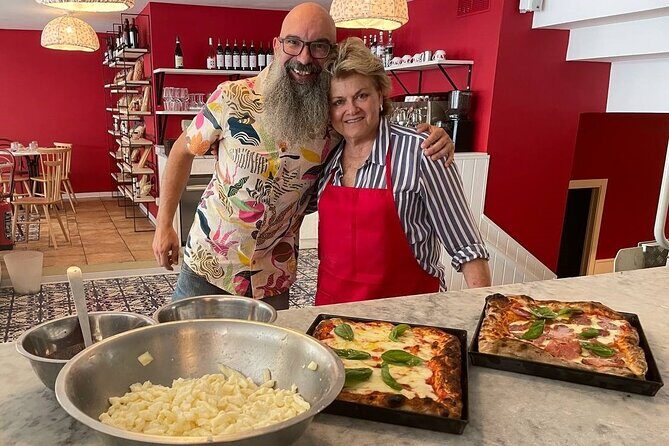 Pizza Training Experience. Como Area - What You Eat: Wine, Coffee, Water, and Your Pizza at the Table