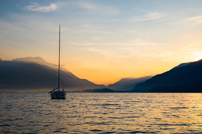 Sailing at Sunset on Lake Como: How to escape from daily routine - A 7 pm sunset cruise that actually slows you down